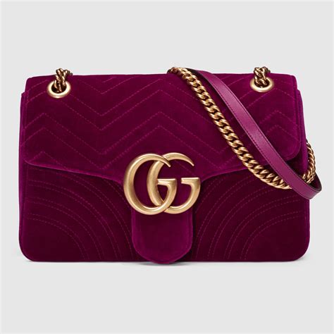 gucci gg marmont velvet